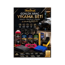 Günlük Araç Yıkama Seti Oto Şampuanı +hızlı Cila+lastik Parlatıcı+torpido Parlatıcı+parlatıcı Sünger+lastik Süngeri+yıkama Süngeri+mikrofiber Kurulama Bezi+mikrofiber Cam Bezi