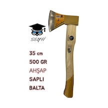 35 Cm 500 Gr Ahşap Saplı Balta