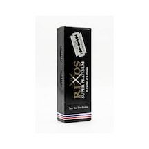 Rixos Super Platinum 20x5 Adet Bütün Berber Jileti Toplam 100 Adet