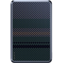 Benks Mp16 Armorgo M-safe Özellikli Aurora Serisi Aramid Fiber Powerbank 15w 10000mah Siyah-yeşil