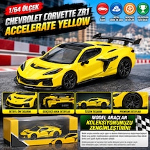 1/64 Chevrolet Corvette Zr1 Accelerate Yellow Sarı