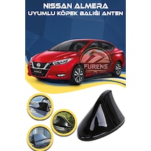 Nissan Almera Uyumlu Oto Balık Sırtı Anten Elektrikli Köpekbalığı Balina Tavan Anten