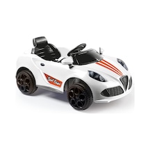 Dolu Oyuncak 12v Sport Coupe Akülü Araba Beyaz B3409809523n1