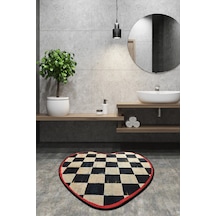 Kate Djt Çap 140 Cm Banyo Halısı, Paspas Çok Renkli