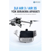 Djı Air 3 / Air 3s Yük Bırakma Aparatı Henwafx Işık Sensörlü Airdrop Modülü
