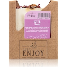 Suds Enjoy El Yapımı Yüz Saç ve Vücut için Gül Sabunu 100 G