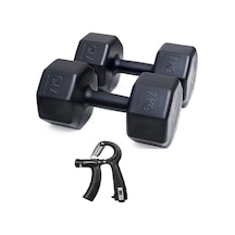 Ps Spor 7 Kg Dambıl X 2 Adet 14 Kg + Sayaçlı Ayarlanabilir El Yayı
