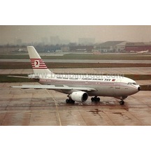 Babibi Dat01149 1/200 Ölçek, Thy, Airbus A310, Retro Şema, Dekal Çıkartma