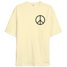 Peace Hippie Oversize Unisex Tişört