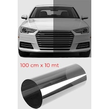 Cam Filmi Siyah Amerikan Çizilmez  Açık ton 100 CM x 10 M