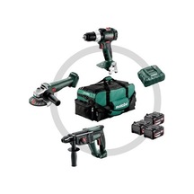 Metabo 685212000 Combo 3.1 Sb 18 Lt Bl Kömürsüz Akülü Darbeli Matkap + Kh 18 Ltx 24 Akülü Kırıcı