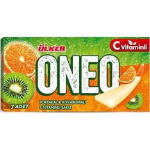 Oneo Slims Portakal & Kivi Aromalı Şekersiz Sakız 14 G