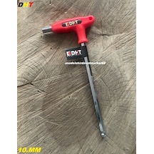 Dht Yuvarlak Baş Allen 10mm T Alyan Uzun Alyan Anahtar Crv Çelik 10mm Allen