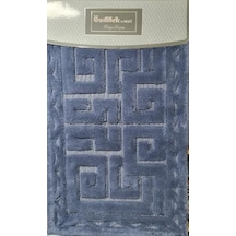 Özdilek Rath Pamuk Klozet Tamı Denim Mavi