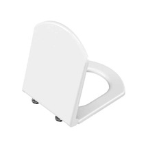 VitrA Valarte Klozet Kapağı 124-003-009 Duroplast - Üstten Sıkmalı - Yavaş Kapanır - Metal Menteşeli - Beyaz