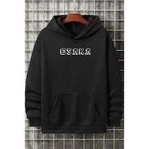 Uyguntarz Unisex Osaka Baskılı Sweatshirt siyah