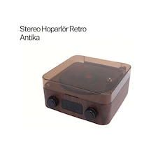 Gramafon Speaker Kahverengi