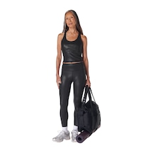 Sweaty Betty Sweaty Betty Glow Shine Bra Tank Kadın Siyah Koşu Tank Top 44054 Siyah