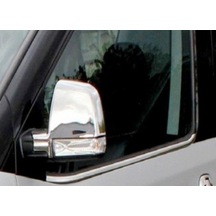 Fiat Doblo Uyumlu 2010-2021 Ayna Kapağı 2 Parça Abs Krom  Kaplama
