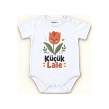 Babylimon Küçük Lale Beyaz Kısa Kollu Çıtçıtlı Bebek Zıbını Beyaz - Küçük Lale - 928161967 Beyaz - Küçük Lale