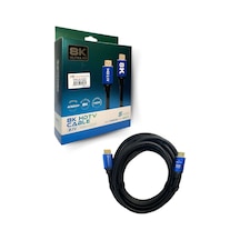 Hdmı 2.1 Kablo 8k Ultra Hdmı 5 Metre 2.1 Premium Yüksek Hızlı Ses Ve Görüntü Kablosu