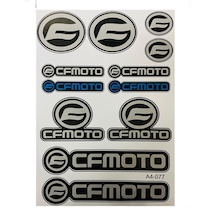 Cf Moto Gri A4 Sticker