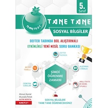5. Sınıf Yeşil Tane Tane Sosyal Bilgiler Soru Bankası- Nartest