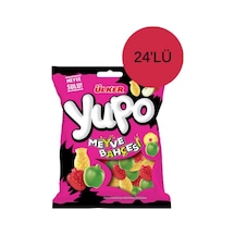 Ülker Yupo Jelibon Meyve Bahçesi Aromalı Yumuşak Şekerleme 80 Gr 24 Adet