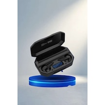 Siyah Profesyonel Oyuncu Kulaklığı Bluetooth 5.2 Uyumlu