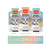 Wanpy Çorba Seti Ton Somon, Ton, Tavuk X 3