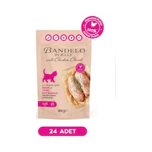 Tavuklu Yavru Kedi Yaş Maması - Jöle İçinde Vitamin İlaveli %100 Hayvansal Protein, 85 Gr X 24 Adet