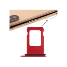 Apple Uyumlu iPhone Xr Sim Kart Tepsisi Tek Sim Kırmızı
