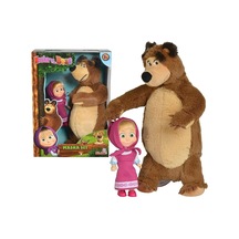 Masha And The Bear Masha Doll 12cm And Bear 25cm