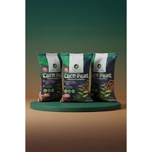 Cocopeat 10l X3 / Hindistan Cevizi Lifli Torf / Organik Toprak / Süper Avantaj Paketi Diğer