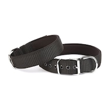 Seri Dokuma Köpek Boyun Tasması 5x60-70cm Siyah Çok Renkli