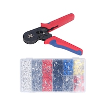 Yifomall 1800 Parçalık Taşınabilir Kablo Pense Takımı - 23-7 Awg Aralığında Otomatik Ayarlamalı