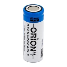 Orion 1500 mAh 18500 3.7 V Li-Ion Şarj Edilebilir Pil