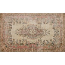 Klasik Modern Vintage Eskitme El Dokuma Halı 173 X 287 Cm 9152