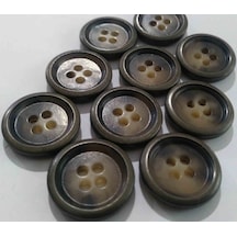 10 Adet Metal Çerçeveli Kamuflaj Düğme 1.8 Cm.