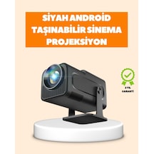 Hepsi Otomatik Dikey Düzeltmeli Ve Manuel Zoom Fonksiyonlu Akıllı Projektör Najmaddin