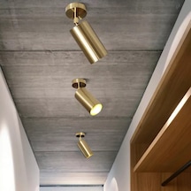 Rsylight Metal Mafsallı Eskitme Spot Armatür Günışığı Led Ampullü Eskitme