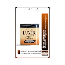Revola Luxeri Kabaran Saçlar İçin Tuzsuz Saç Maskesi 500 Ml Argan