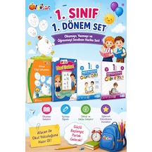 1. Sınıf 1.dönem Okula Yardımcı Set 4 Kitap