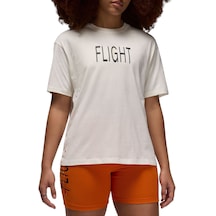 Nike Jordan Artist Series By Darien Birks T-shirt Hf5478-133 Kadın Günlük Spor Tişört Krem