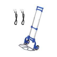 Ebax Katlanır Taşıma Arabası 2 Tekerli 80 Kg