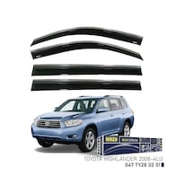 Niken Toyota Highlander 2008- Kromlu Cam Rüzgarlığı 4 Lü