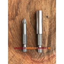 Baytec Pz2 Yıldız Uç 50 MM Bits Uç Mıknatıslı Uzatma Uç Seti