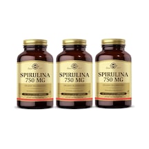 Solgar Spirulina 750 MG 80 Kapsül 3 Adet