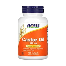 Castor Oil 650 Mg 120 Softgels