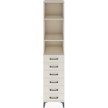 Hyperion Dolap 3 Raflı 6 Çekmeceli 44x44x221 Aytaşı-aytaşı Aytaşı